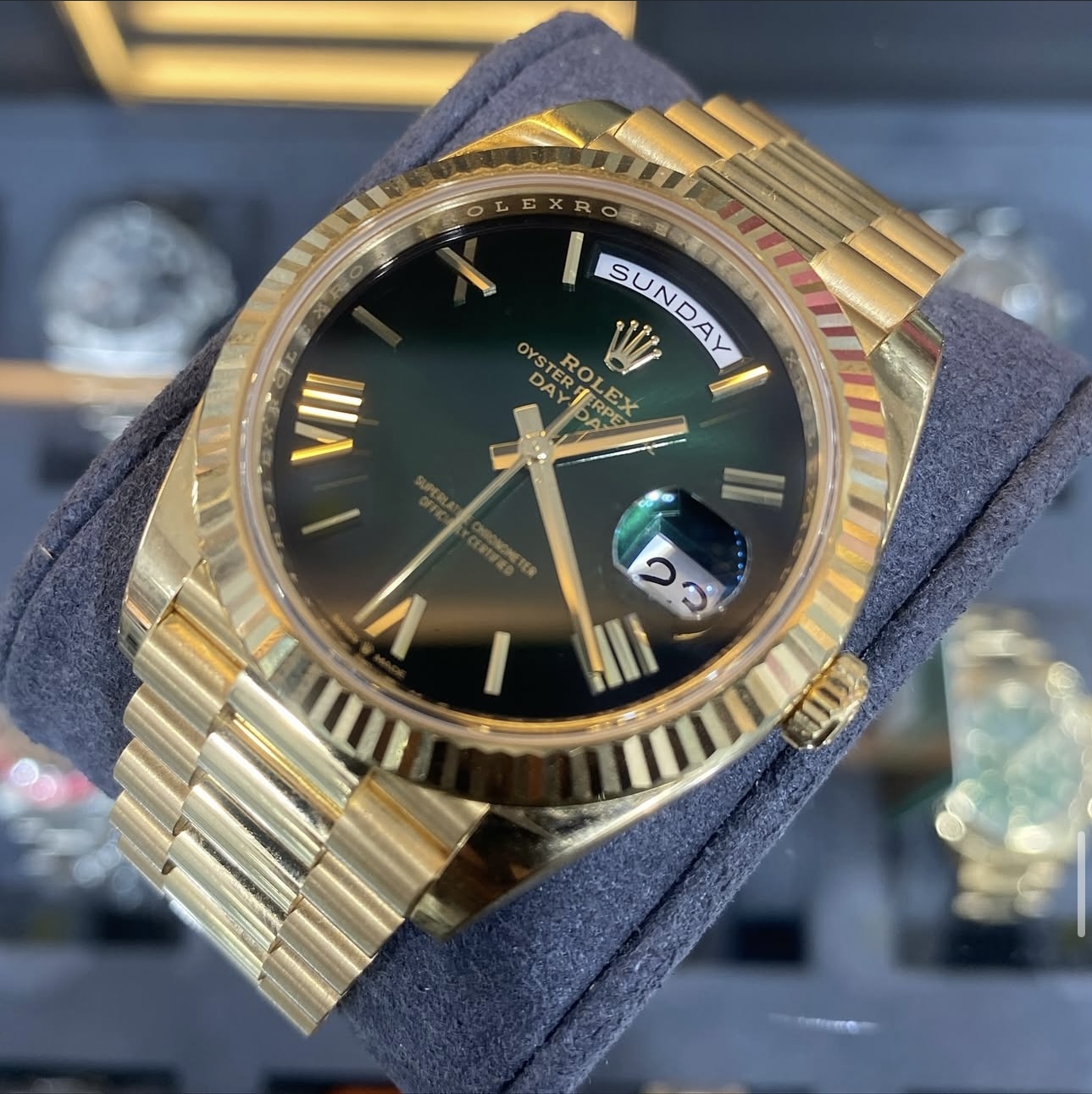 Day-Date Green Dial